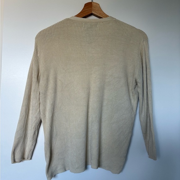 August Silk Butter Yellow Cardigan | Size Medium - Picture 7 of 7